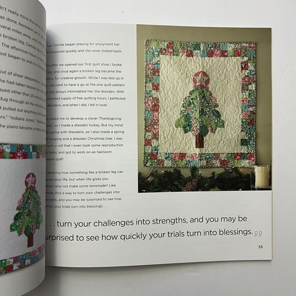 Missouri Star Quilt Co Block Quilt Pattern Idea Book Summer 2018 Vol 2 Issue 3 - Picture 5 of 9